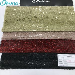 Pleated Sequin ফ্যাব্রিক